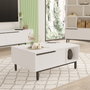 Hanah Home Mesa de centro On2-W Blanca